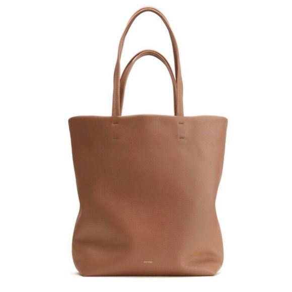 Cuyana Handbags - Cuyana Tall Easy Tote in Caramel